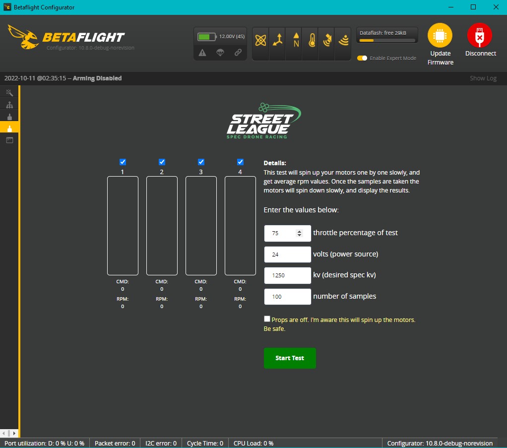 Street League Spec Tester project image